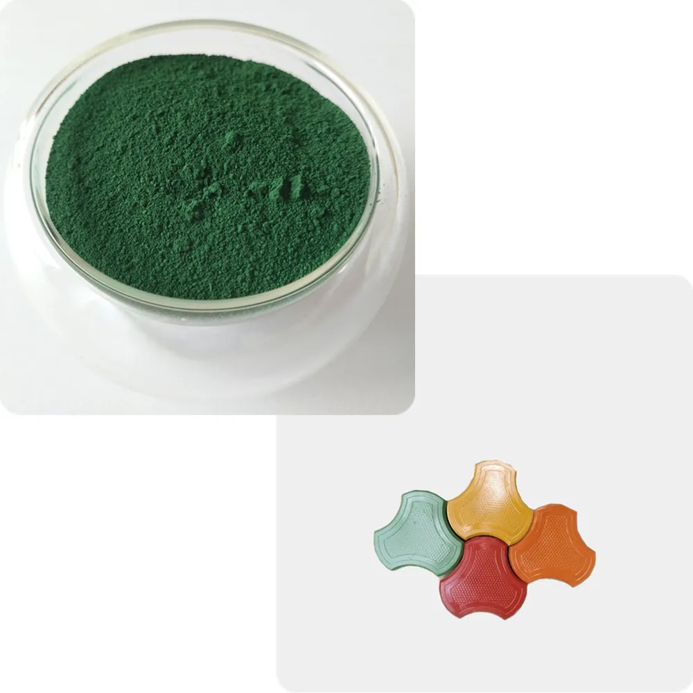 bricks green iron oxide cement colorant for bricks paving