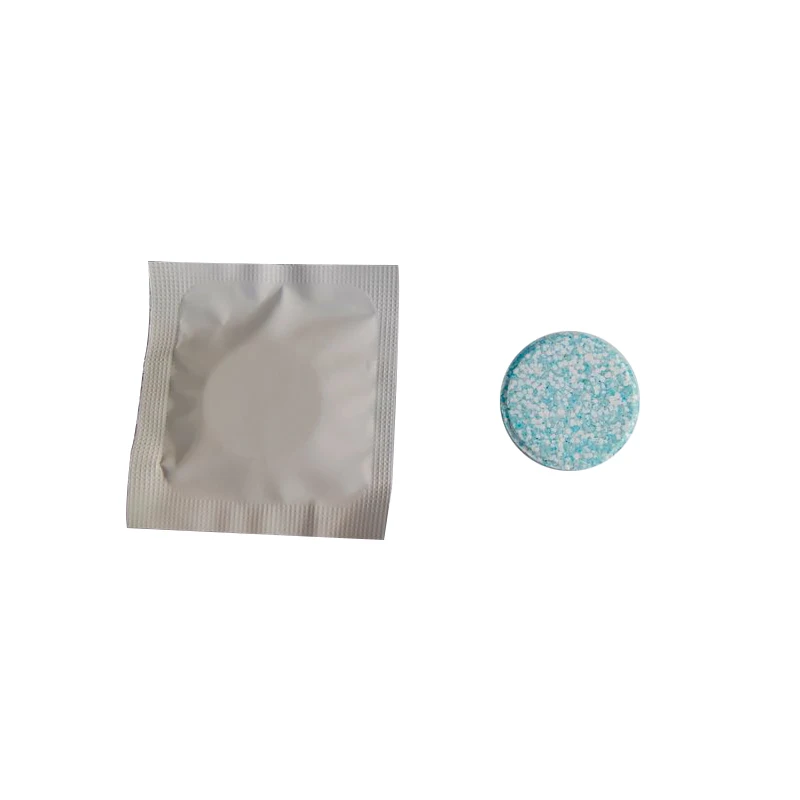 Dental false Teeth Retainer Cleaner foil package individually Denture Cleaning Tablets for Oral Health