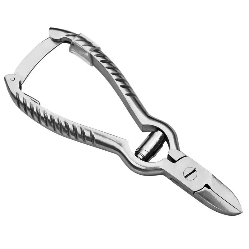 BIN Sharp durable manufacturers stainless steel hoist pliers spring nail groove special nail clipper toenail eagle nose pliers