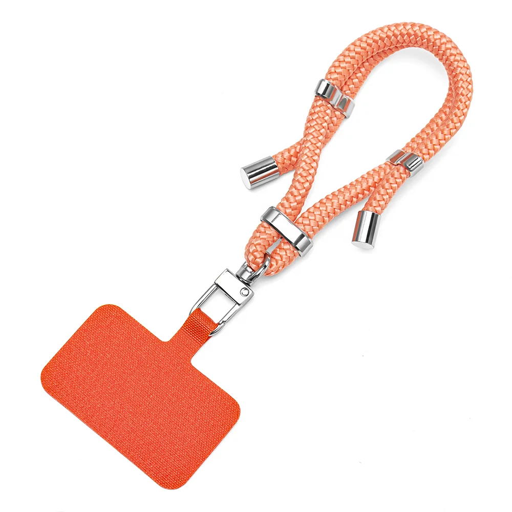 universal cellphone strap crossbody nylon patch adjustable lanyard phone design new shape with strap For iPhone 14