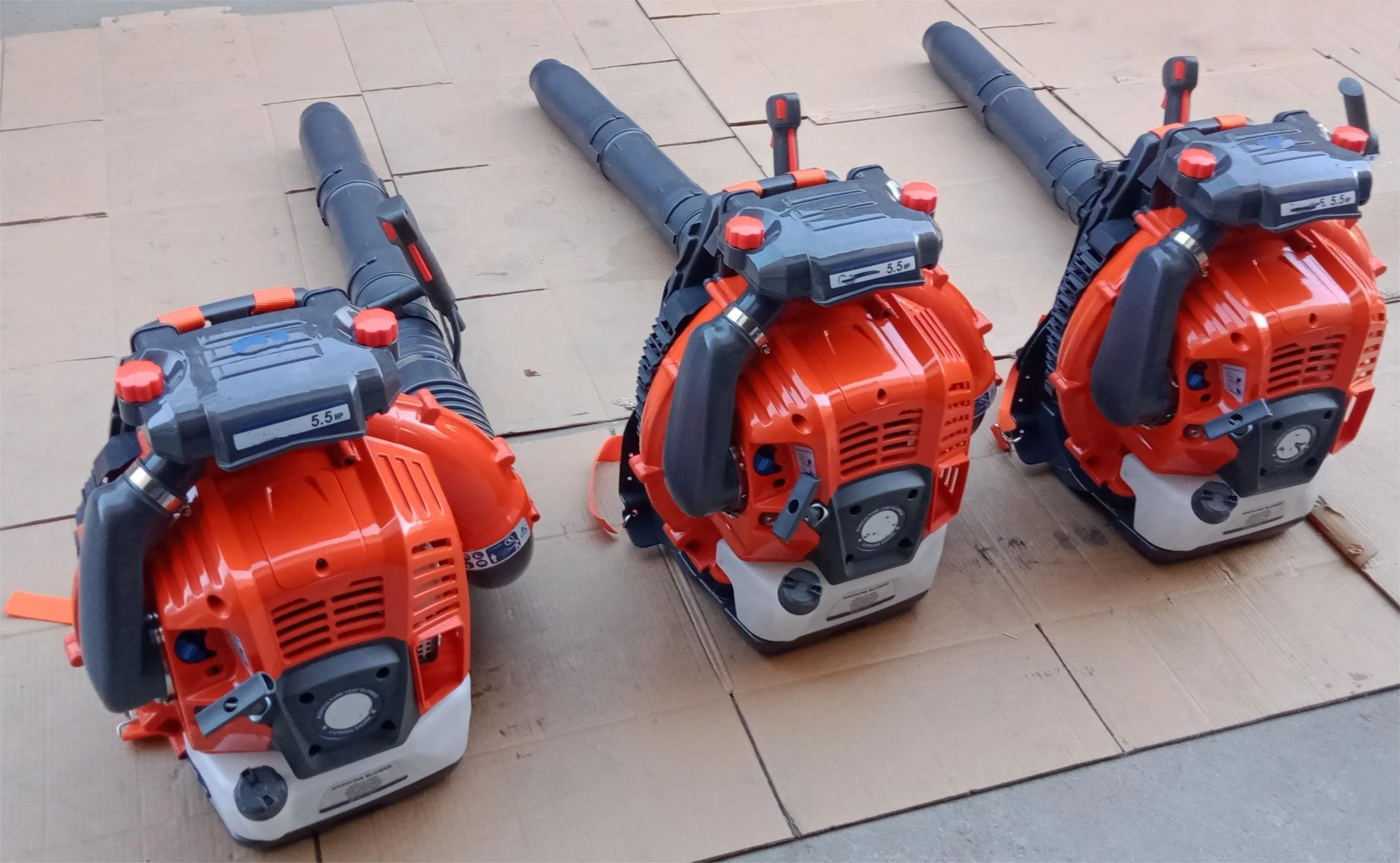 Professional Gasoline portable Leaf Blower 2 Stroke Backpack Petrol 75.6cc Vacuum Leaf BlowerNTLB850B