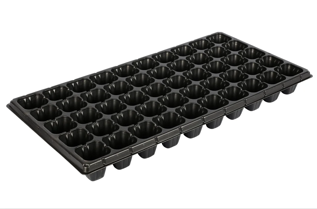 50 72 128 Cells Plastic Garden Plant Hydroponic Propagation Nursery Seedling Tray