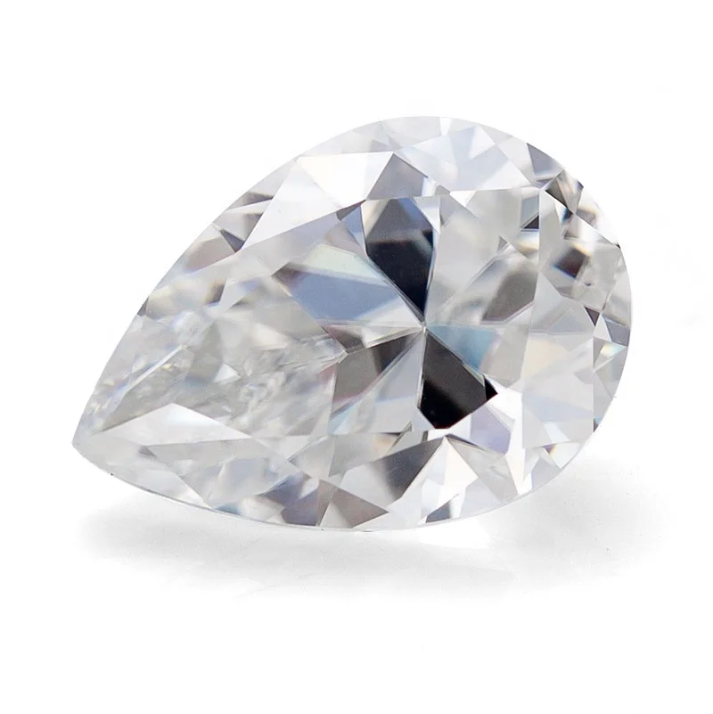 
6x8 D VVS1 Top Quality Excellent Pear Cut Loose Moissanite Gemstone Factory For Fine Jewelry Wholesale Price Moissanite Diamond 