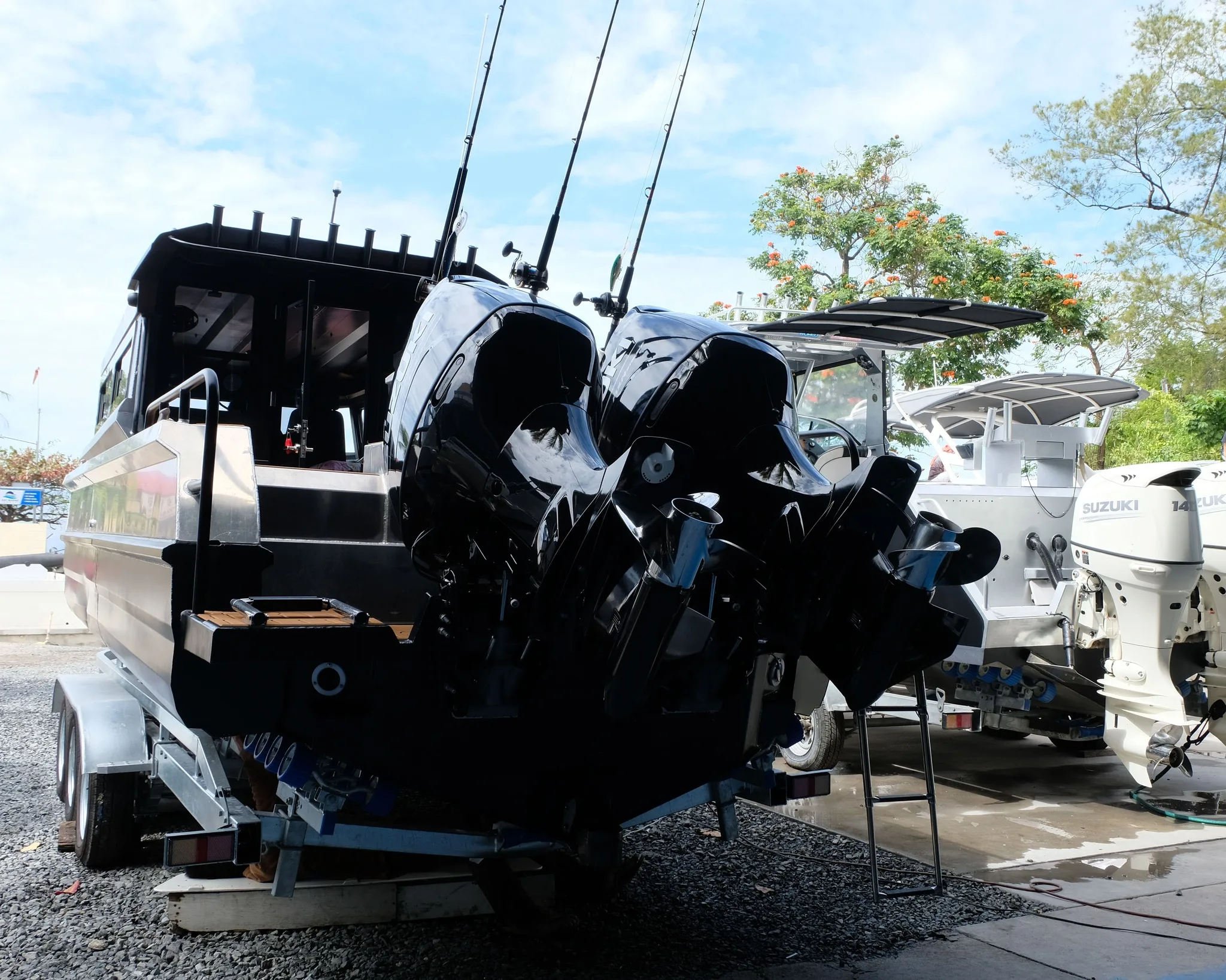 30ft aluminum fishing boat 2022 deep v bottom aluminum yacht