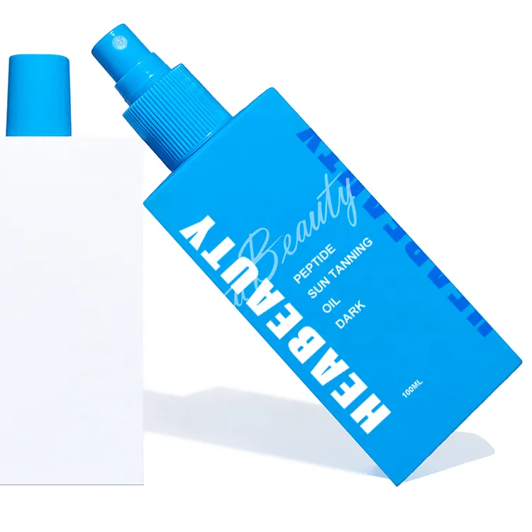 Organic Tanning Oil Private Label Suntan Tanning Oil Body Spray Long Lasting Tan Oil Customization