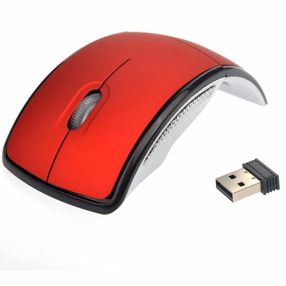 
2.4G Wireless ARC Folding Foldable Cordless Mouse 
