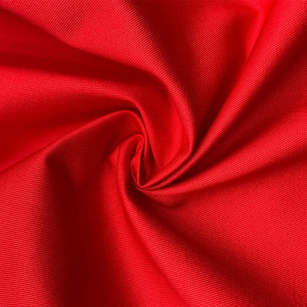 OEM ODM Ronghong CVC 60/40 тканая ткань 155GSM 60% хлопок 40% полиэстер саржа рабочая одежда для одежды