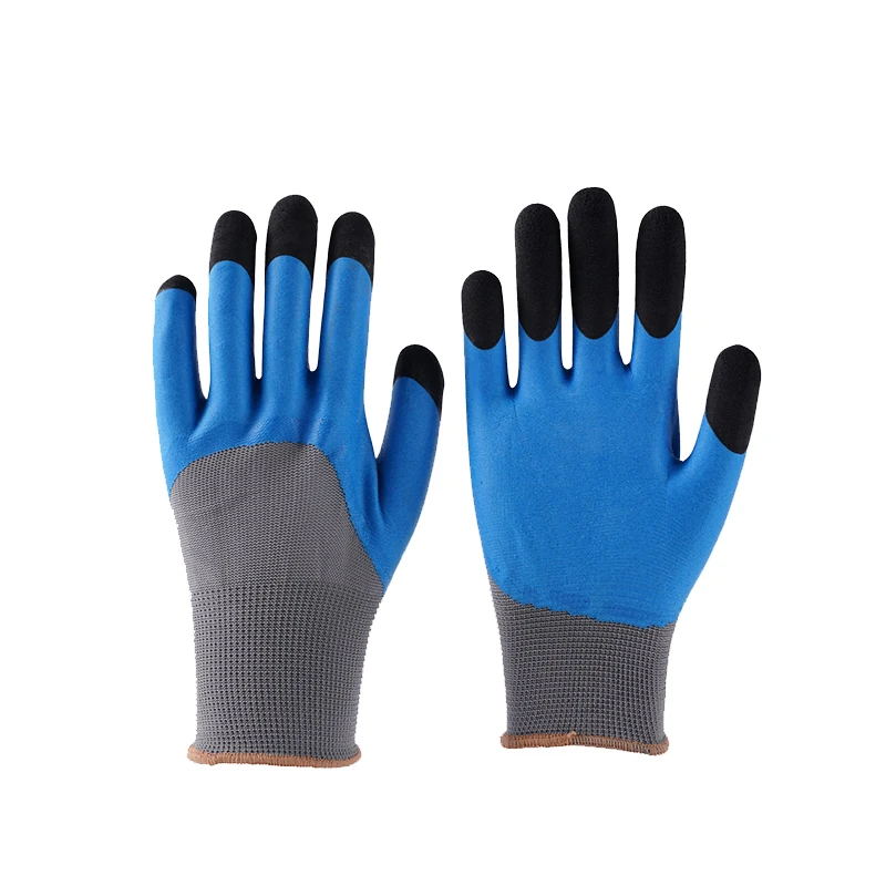 Strong Quality Powdered Free Nitrile Gloves With Malaysia Gloves