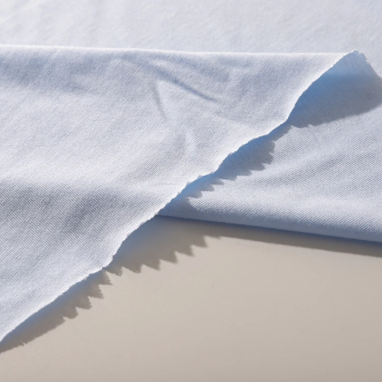 Индивидуальное нижнее белье из модала и хлопка, материал футболки, ткань, трикотажная ткань, одна футболка