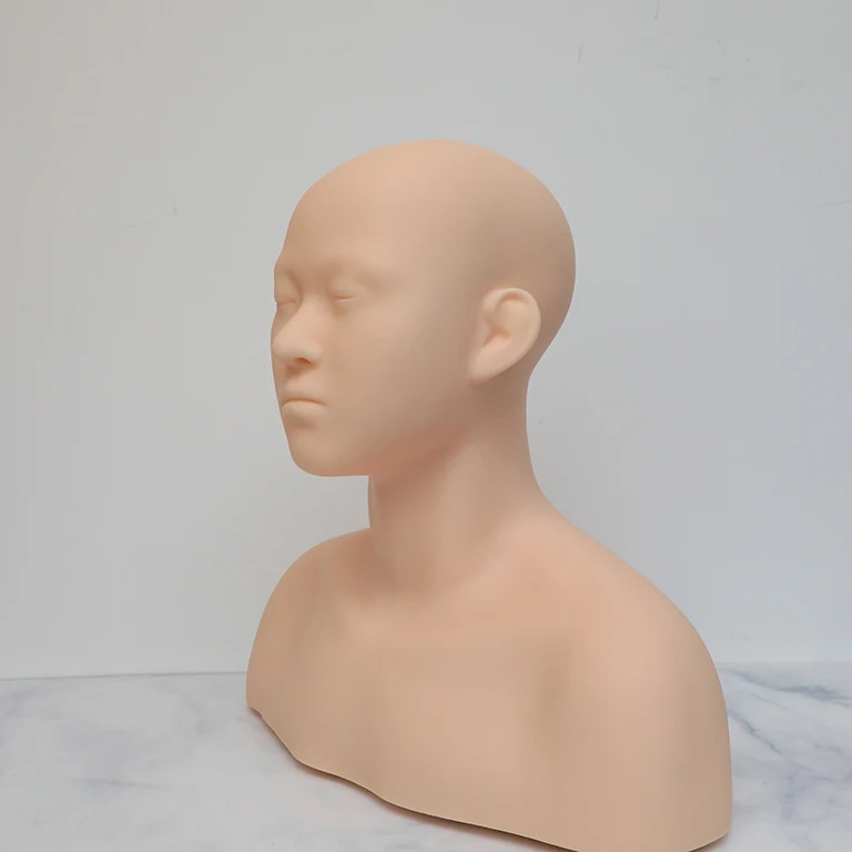 Wholesale Makeup Head Model Realistic Mannequin Head Display Head With Shoulders