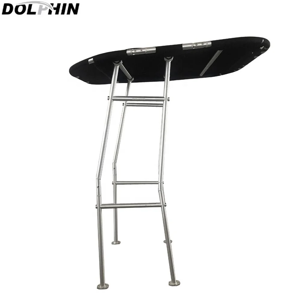 Dolphin Pro экономичная лодка T-Top w/черная навес центральная консоль сверхпрочная рыболовная