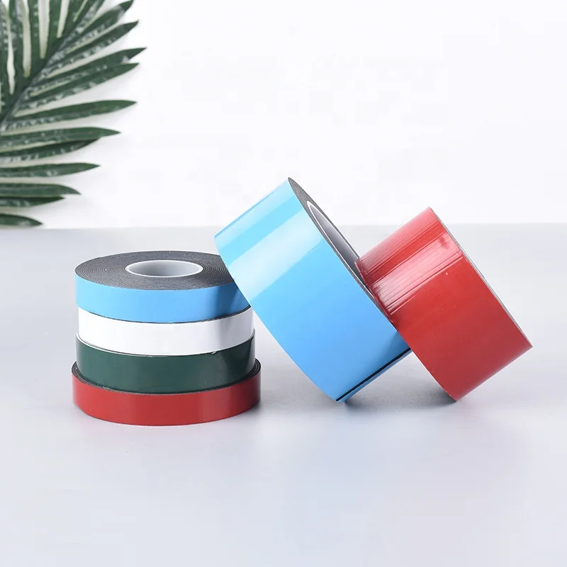 Heavy Duty Mounting Sealing Structural Glazing Single Double Sided Polyethylene Foam Tape For Glass Window Aluminum Wood