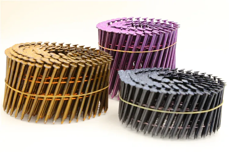  China Manufacturer Factory Price Galvanized Collated Pallet Coil Nails