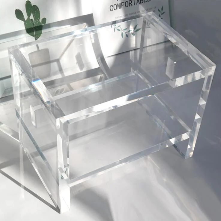 OEM Custom Clear Acrylic products acrylic sidetable