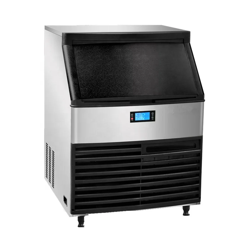 ZB8 Commercial Gourmet Pebble Crystal Small Ice Block Sculpture Produce Breaking Machine Bar For Sale