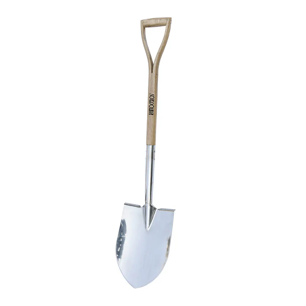 Floral Gardening Tools Wholesale Y Handle Stainless Steel Tree Digging Shovel Spade