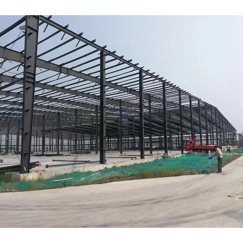 Steel Structure Warehouse Building Metal Hangar with Durable Construction