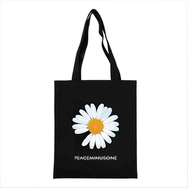 
Organic cotton high quality reusable eco friendly shopping tote canvas fashion bags 
