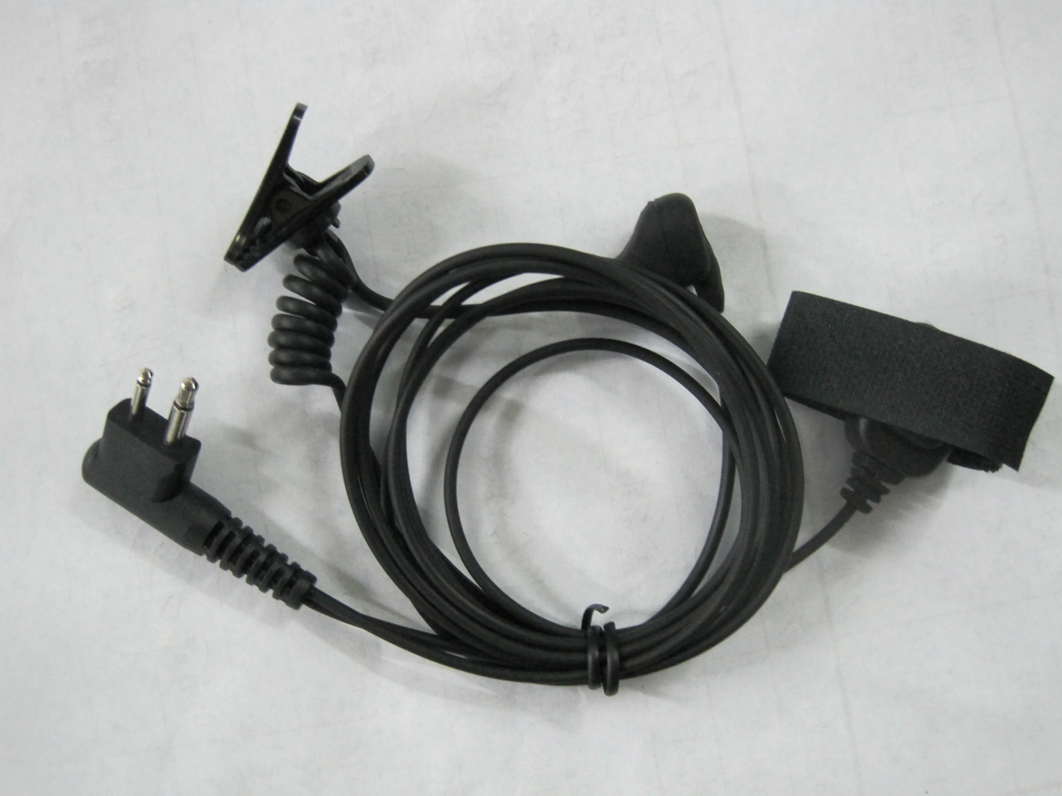 Микрофон костной проводимости с пальчиком PTT для Motorola 2 контакта