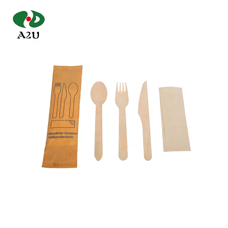 Top Design Wooden Spoon Handle Cutlery Set
