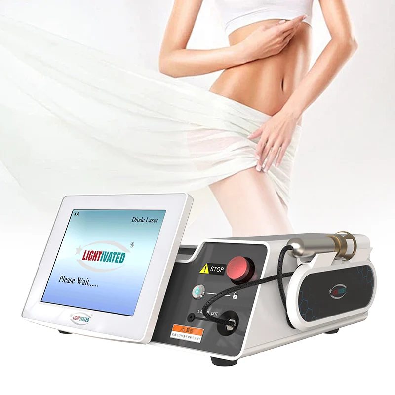 Fibra Endolaser Canulas liposuction 6 en 1 lipo face lifting 980 1470 diode laser lipolysis fat dissolve medical surgery device