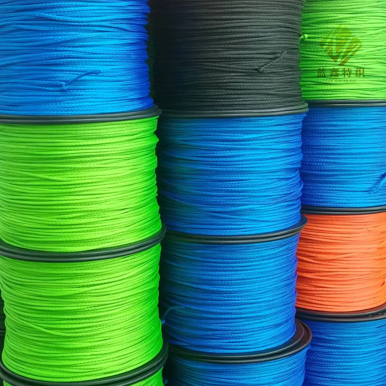 Various Colors String For Kite 2.0mm Uhmwpe Fishing Rope Tent Wind Cord Parachute Turning Rope green high strength mooring rope