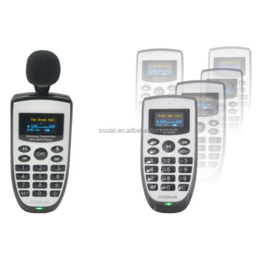 Audio Guide System AG-600SR series With Tour Guide for Group Tour and Data Analysis Function