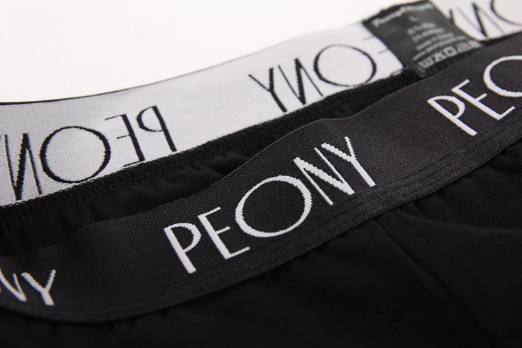 Дышащие Удобные однотонные боксеры на заказ, бамбуковое нижнее белье большого размера, трусы для мужчин