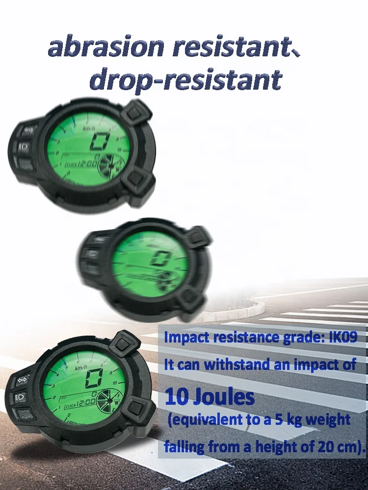 Speedometers for International Markets lcd display motorcycle tachometer for 125 zuma bws ym yamaha