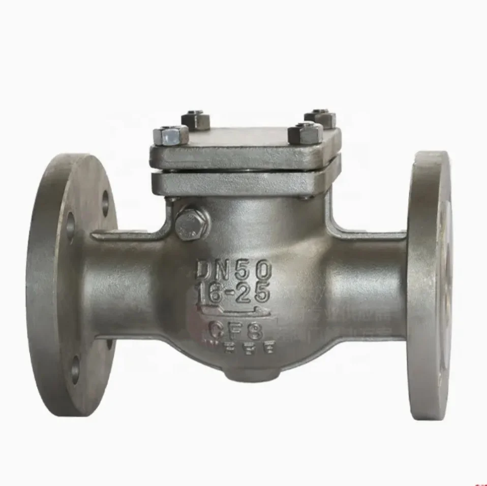 API 6D Forged Stainless Steel Check Valve with swing