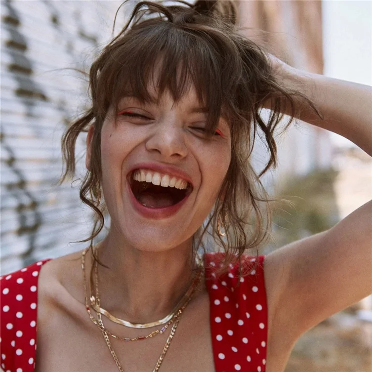 Wholesale 925 silver rainbow multi-colored baguette choker Chain gold necklace