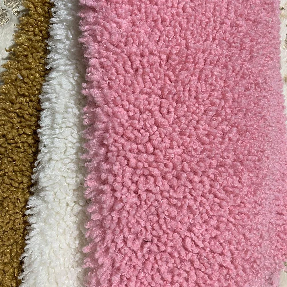 Лидер продаж, однотонная Красивая трикотажная ткань из искусственного меха для одежды, домашнего текстиля, игрушек