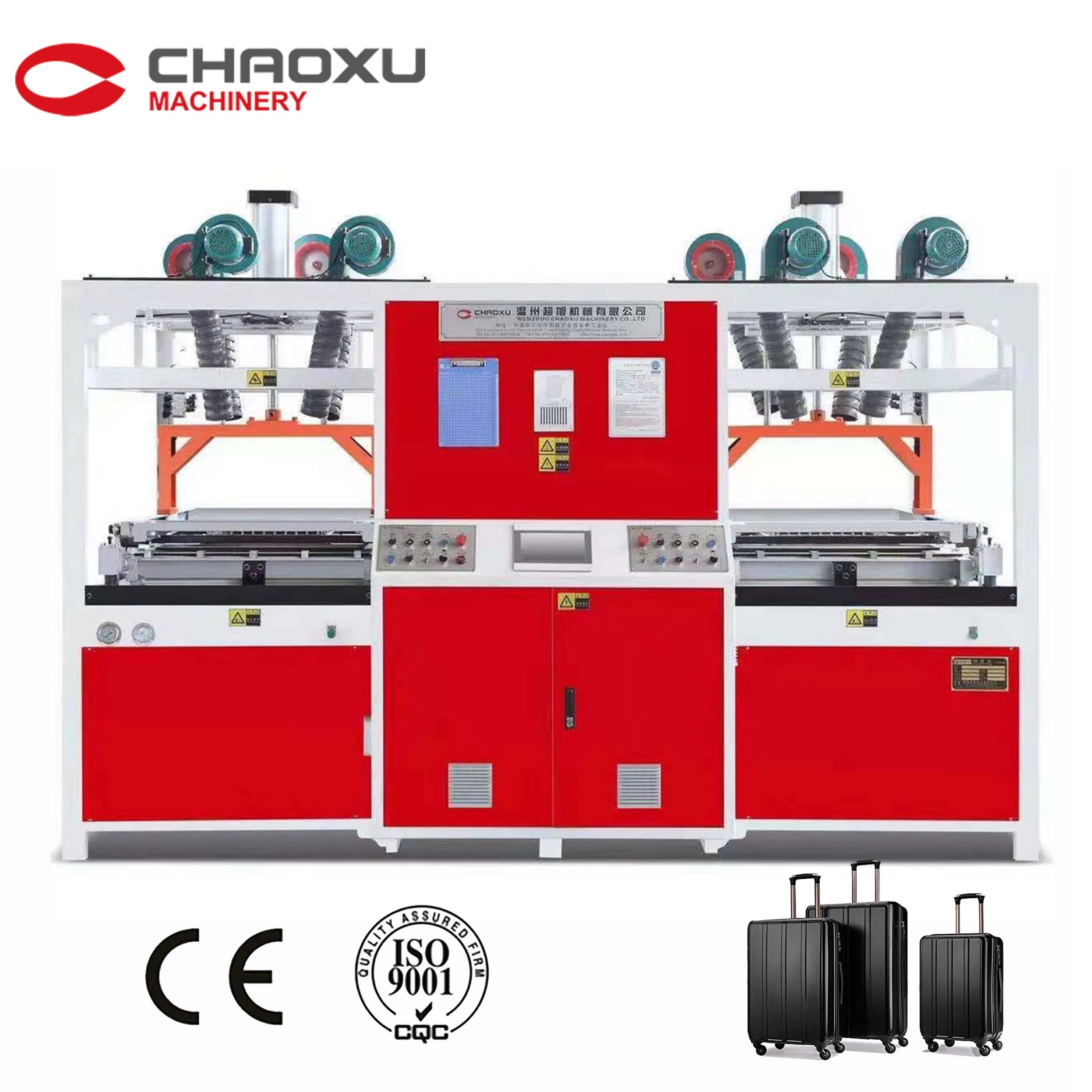 CHAOXU Desktop Vacuum Forming Machine For Thermoforming Abs Pc Suitcase Sheet