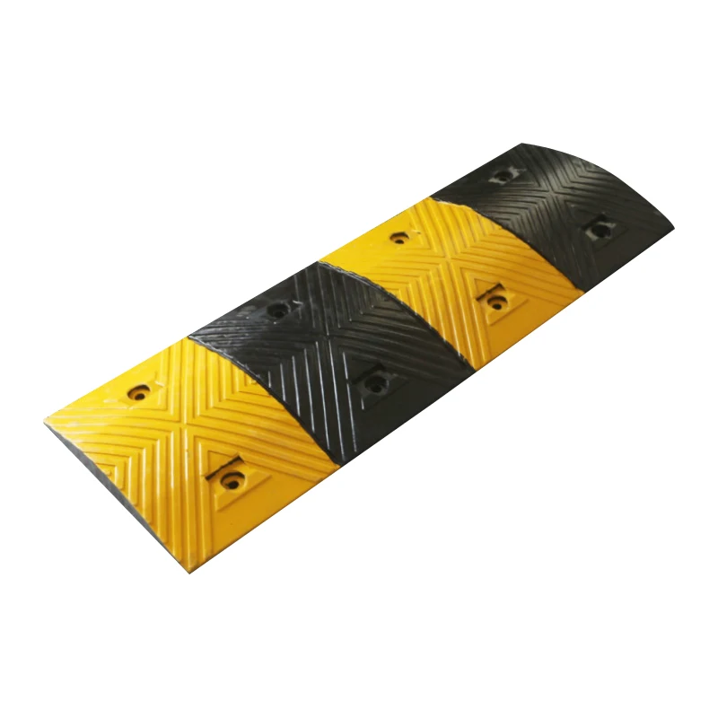 Portable Driveway Rubber Speed Bump Ramp For Traffic Safety (1600378537099)