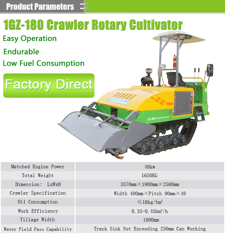 Hot Sale Professional Power Rotary Tiller Cultivator Rotary Tiller Farm Cultivator