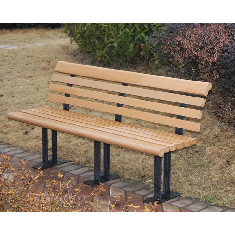 Hot selling outdoor garden wood wooden church bench