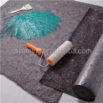 Needle punched cotton industrial felt felt drop cloth Floor protector Painter