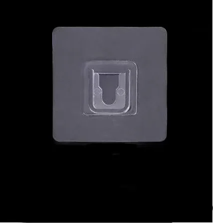 Traditional Double-Sided Adhesive Strong Transparent Storage Holder Hanger Wall Hooks For Kitchen