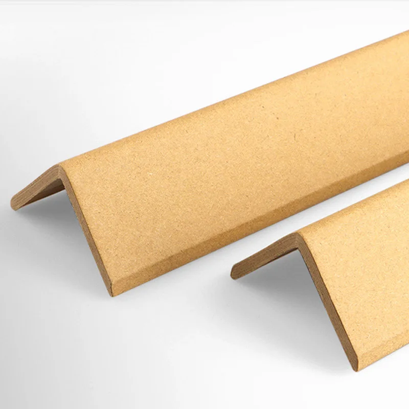 Eco-friendly  L shape Carton edge protecting paper corner protector for pallet carton edge board protector
