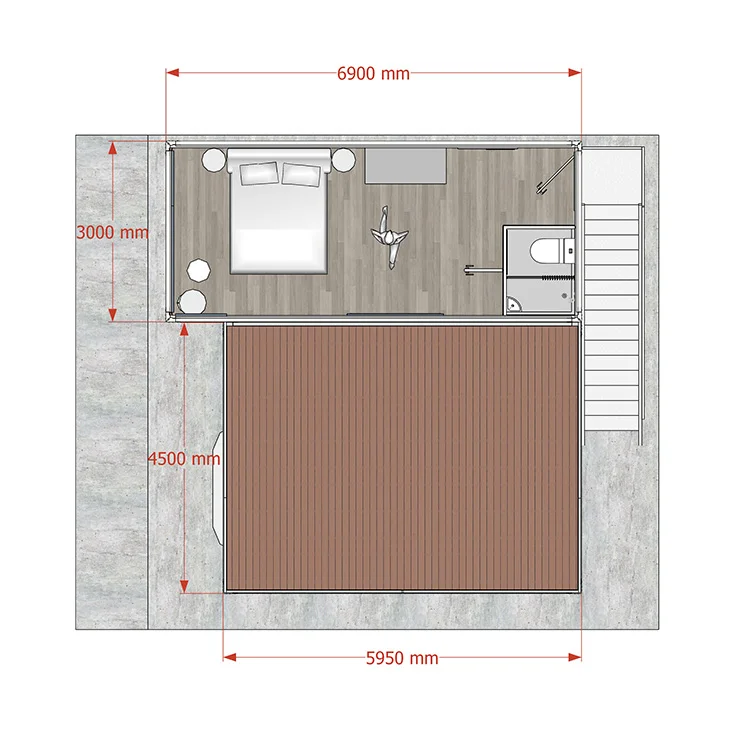 Оптовая продажа изготовленные на заказ 20 футов 40 сборные дома для быстрой сборки легкий мобильный дом строительства временной площадки контейнер