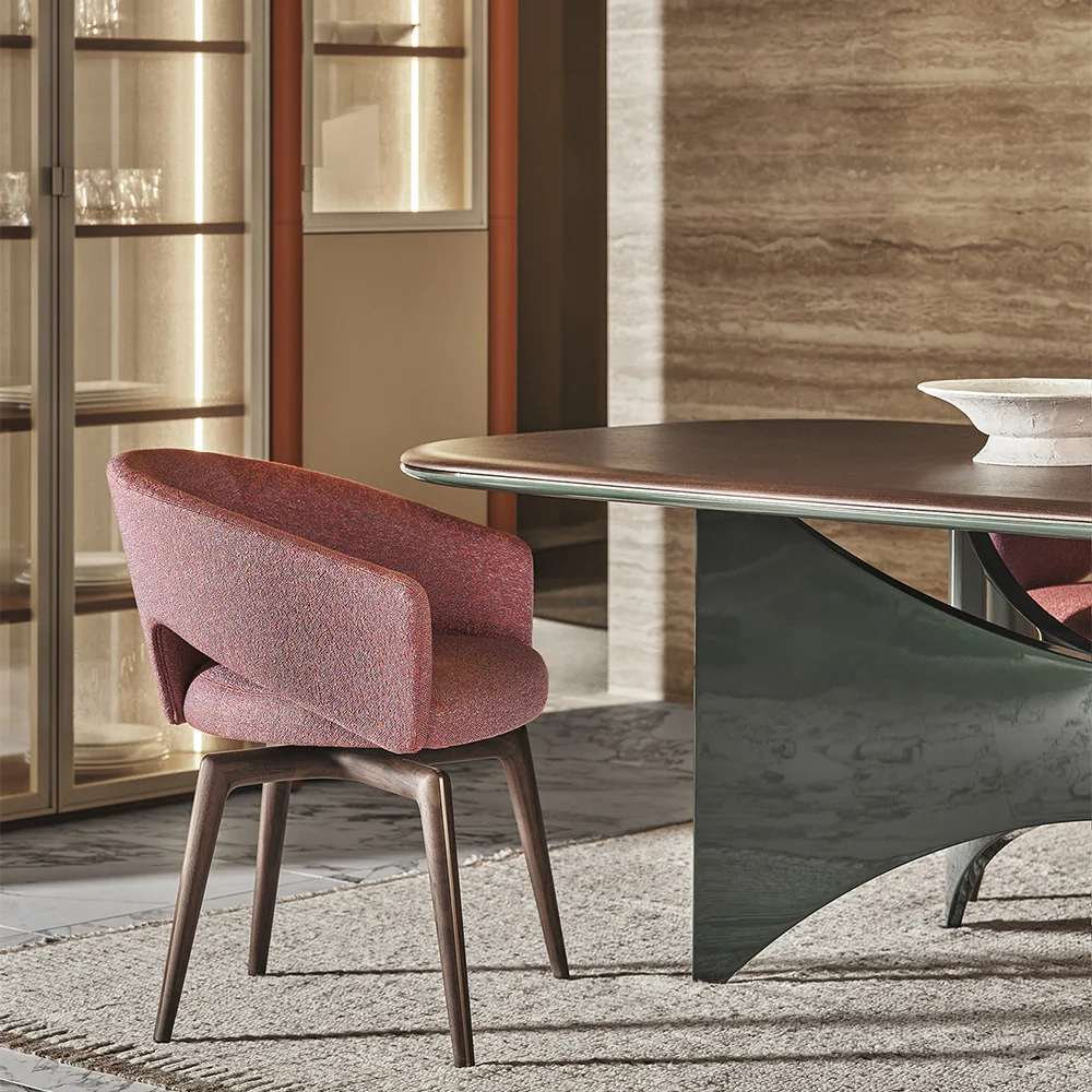 High quality italian dining room set marble modern 6 8 10 seater luxury dinning table set and chair set