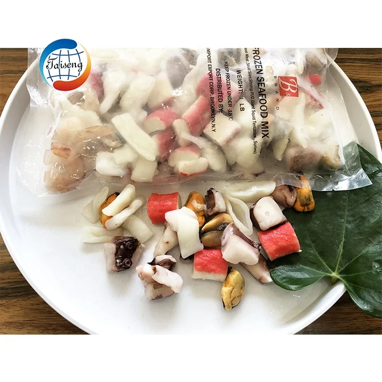 XIAMEN TAISENG SEAFOODS Frozen Seafood Mix Products Top Wholesale Price