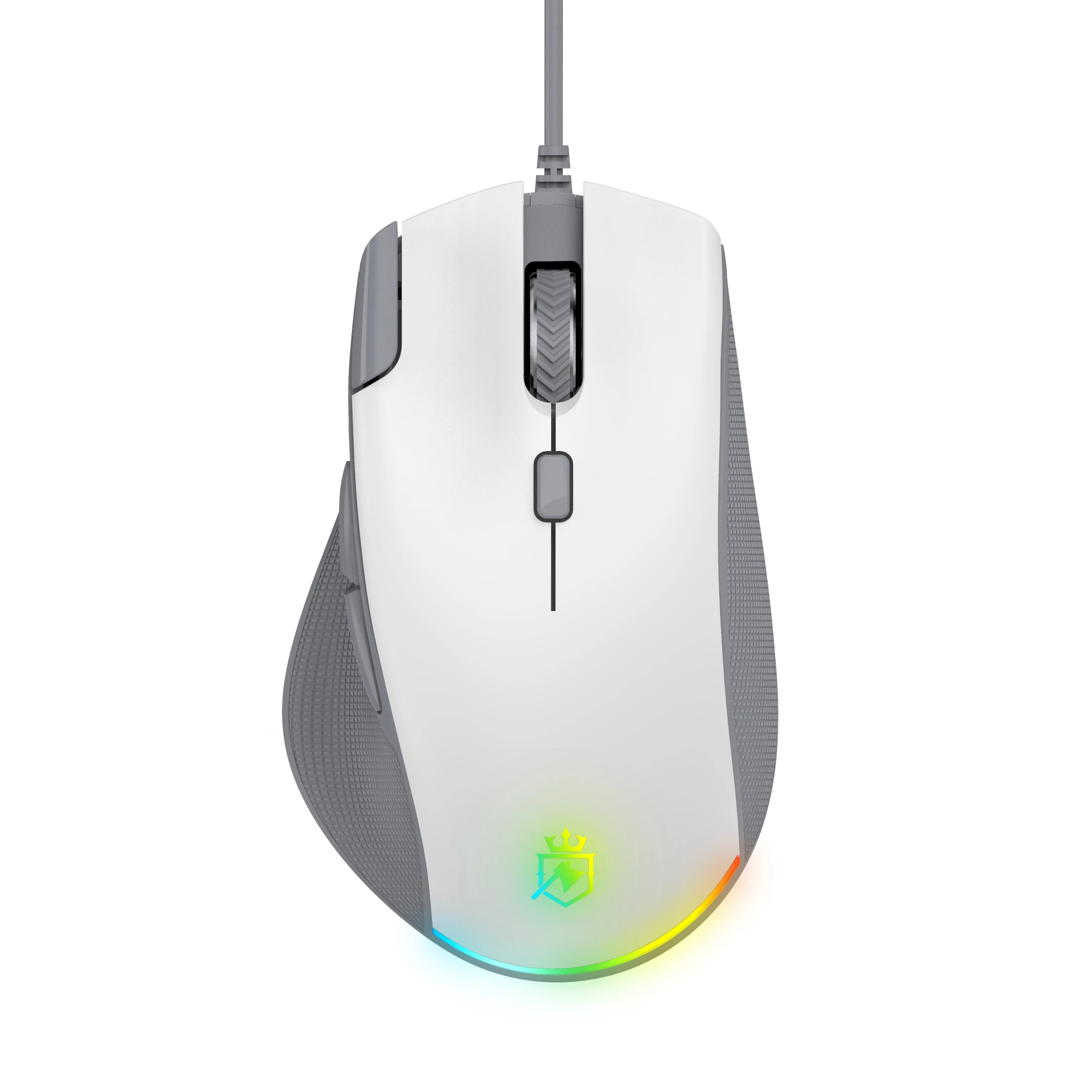 High Performance Wired Gaming Mouse,  12800 DPI, RGB, Adjustable Weights, 11 Programmable Buttons, On-Board Memory, PC / Mac