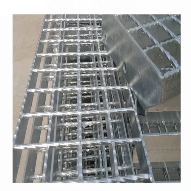 Hot Dipped Galvanized Welded Steel Bar Grating for Step Ladder Protective Grating