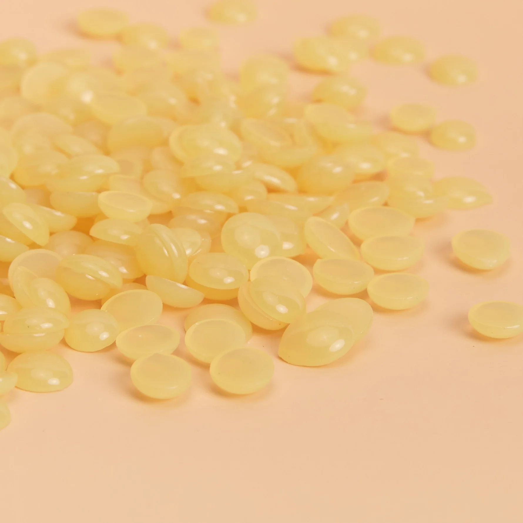 Yellow Hard Wax Beads Brazilian Customize Private Label Honey Hard Beans 1000g Depilatory Hard Wax Beads Bean For All Waxing