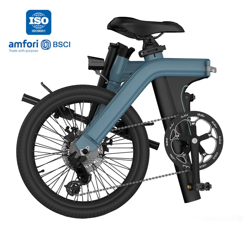 2022 e bike UK warehouse 36V 350w ebike folding electric road fast electric city bike 7 Speed foldable bicycle