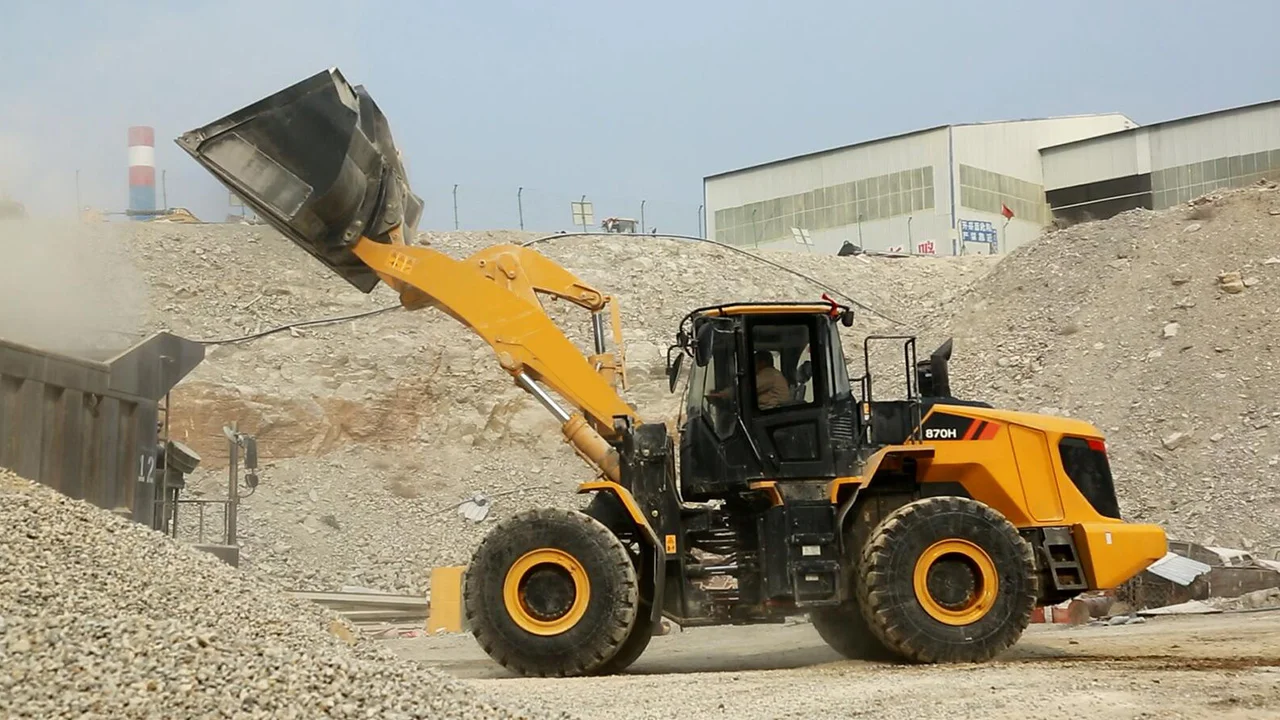 870H погрузчик для продажи с рабочим весом 22 8 тонн