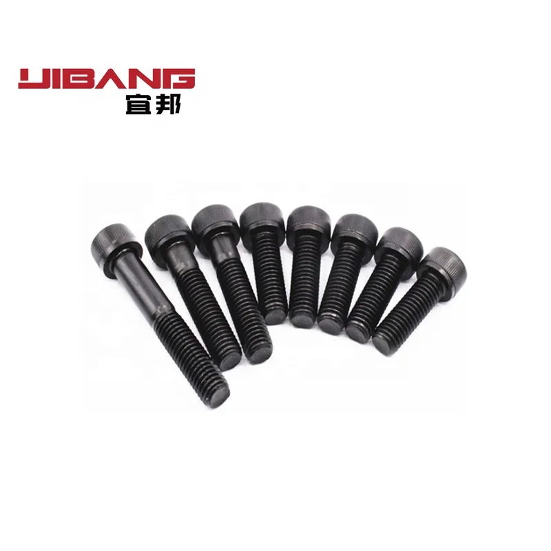 Factory Fasteners Price Grade8.8 10.9 12.9 DIN 912  Zinc Plated Hex Allen Key Bolt M6 M8 M10 M12 M16 M18 M20 M24 M28
