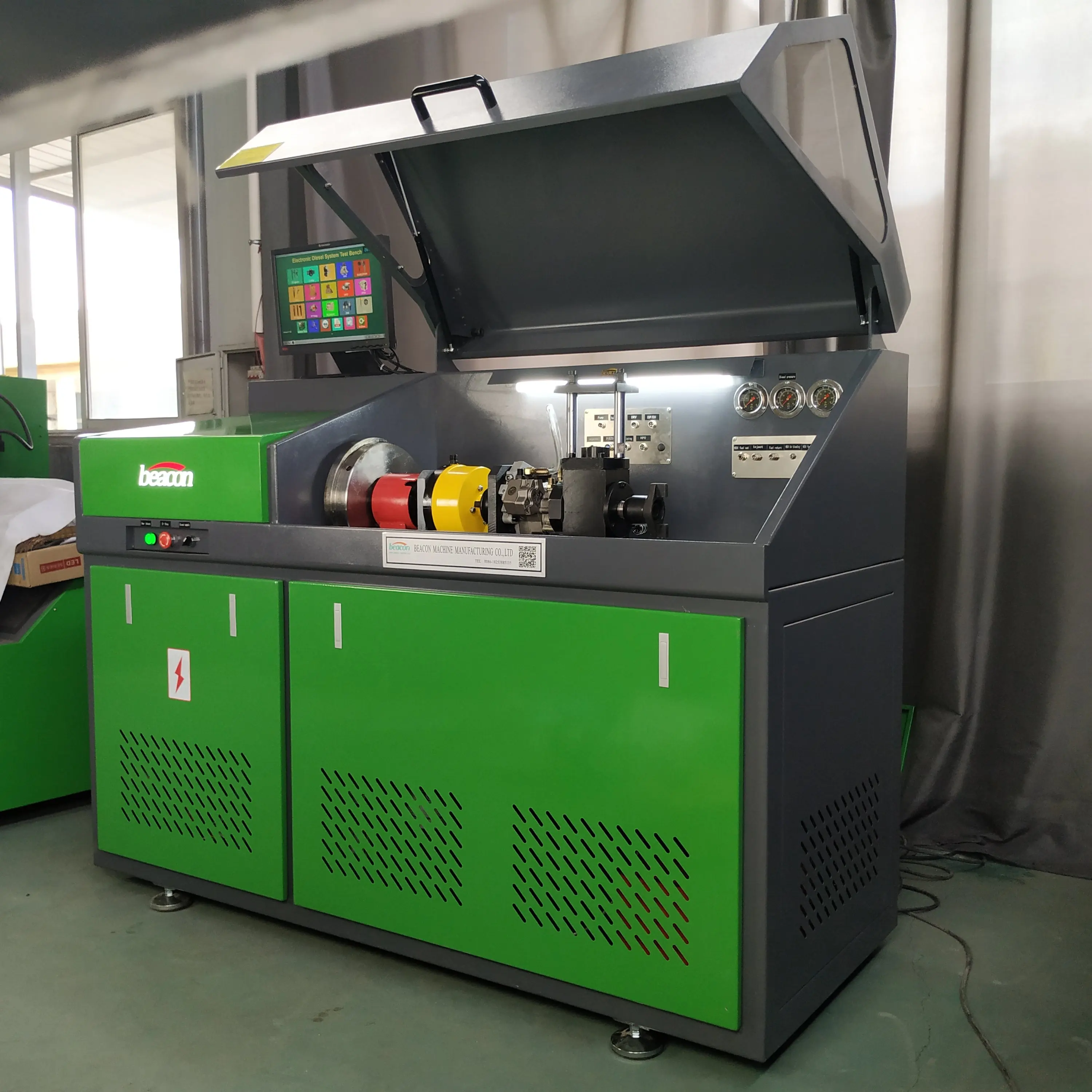 CR708L Vehicle Diagnostic Tool Electronic Common Rail Test Bench Injector Tester  CR708l  diesel fuel pump calibration machine w