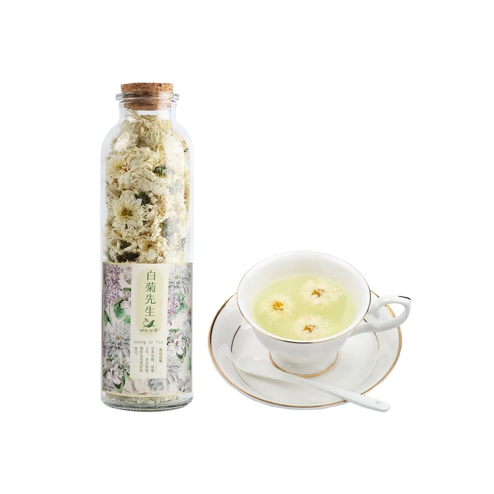 2022 Popular Blooming Flower Organic Dried Chrysanthemum Buds Flower Tea